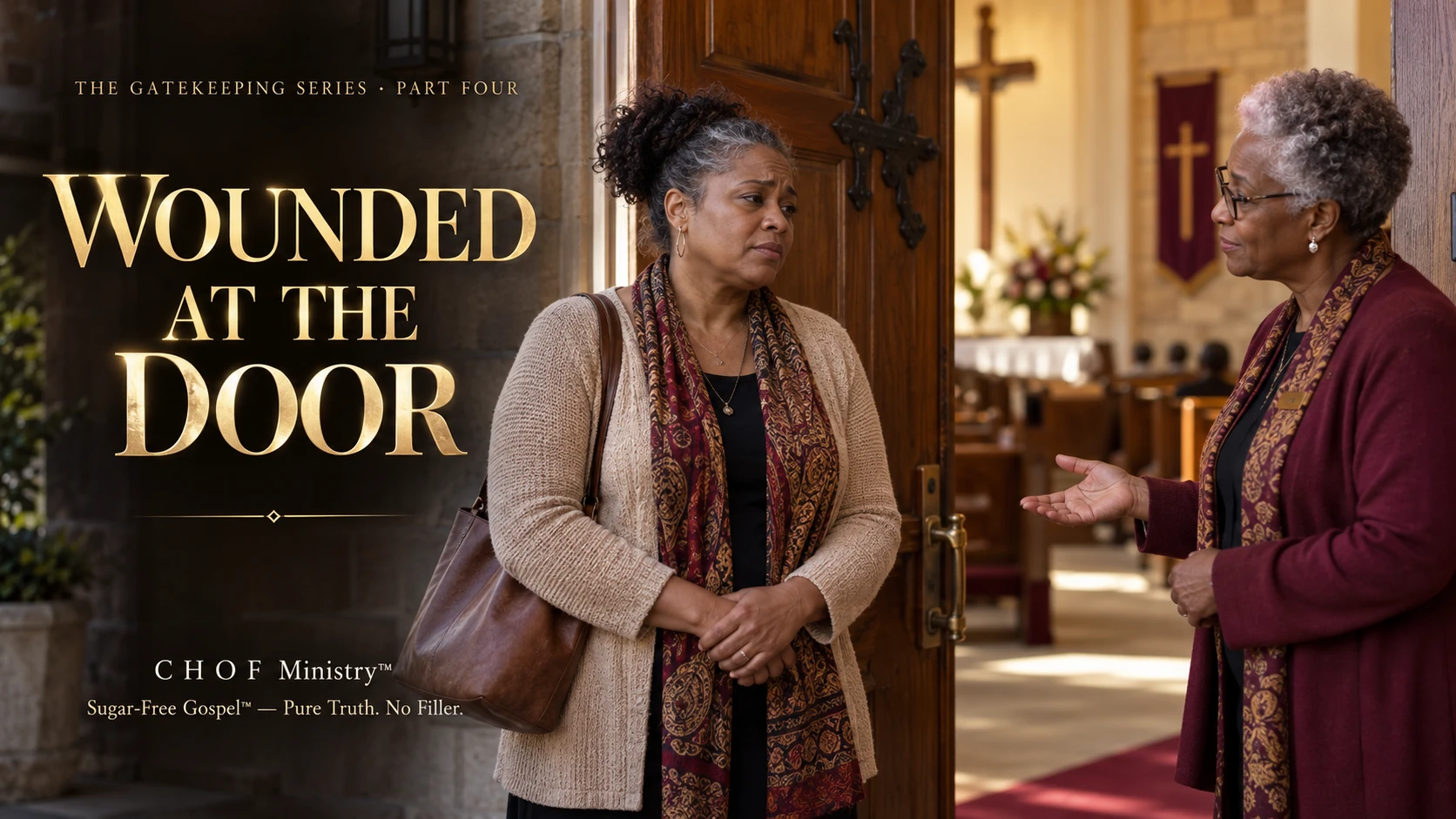 Wounded at the Door — C H O F Ministry featured artwork